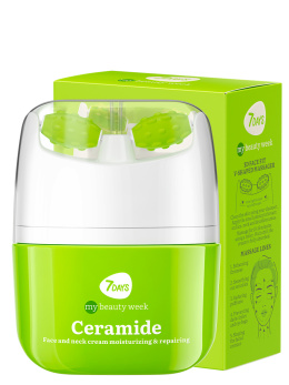 Крем для лица Увлажнение & Восстановление с 3D массажером CERAMIDE Крем для лица Увлажнение & Восстановление с 3D массажером CERAMIDE