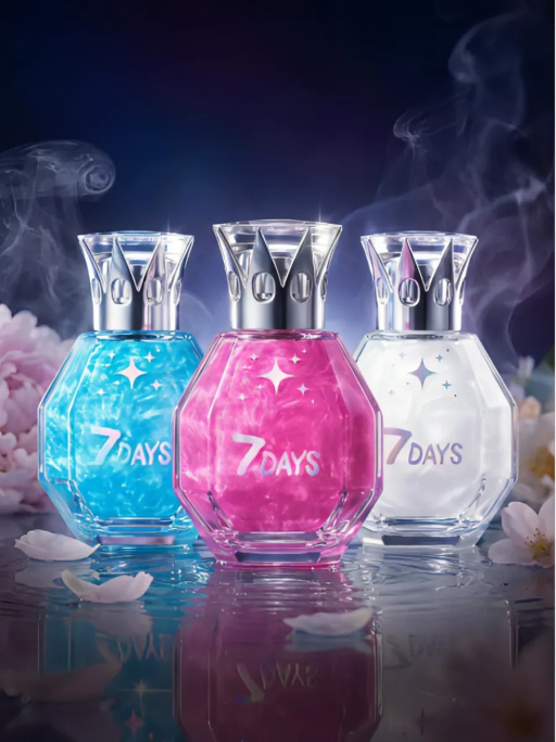 Духи женские, сладкие цитрусовые с шиммером 50 ml