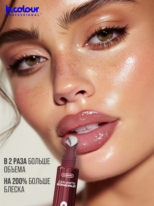 Блеск для губ, бальзам 07 JAMMY, B.COLOUR PROFESSIONAL