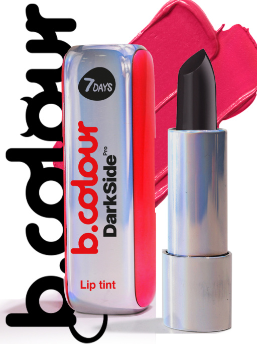 Тинт для губ черный Dark Side / 02 DARKNESS