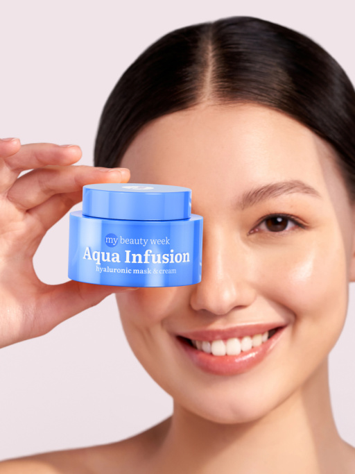 Крем для лица увлажняющий с гиалуроновой кислотой AQUA INFUSION