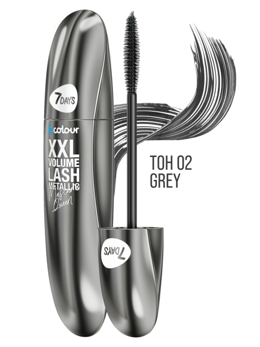 Тушь для ресниц, удлиняющая серая / 02 GREY
