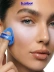 Пудра для лица матирующая фиолетовая GLOW BAKE 01 Lavender