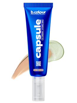 СС крем для лица увлажняющий 3в1 / 02 Medium, B.COLOUR PROFESSIONAL CAPSULE