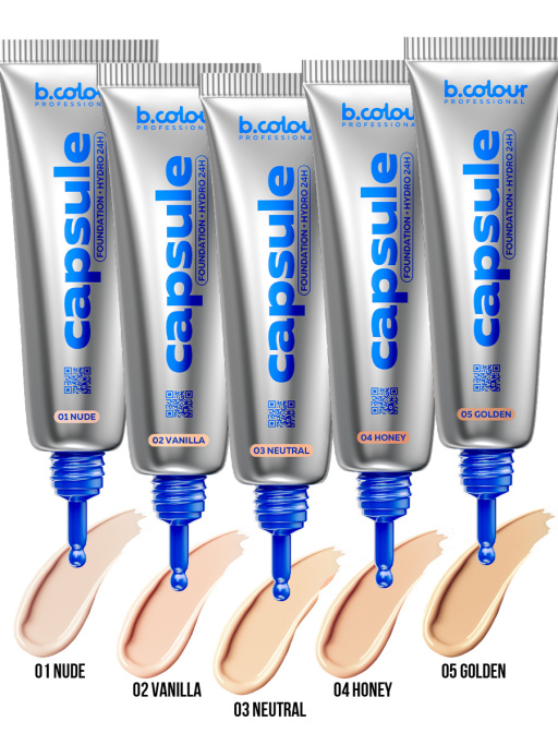 Тональный крем увлажняющий / 03 Neutral, B.COLOUR PROFESSIONAL CAPSULE