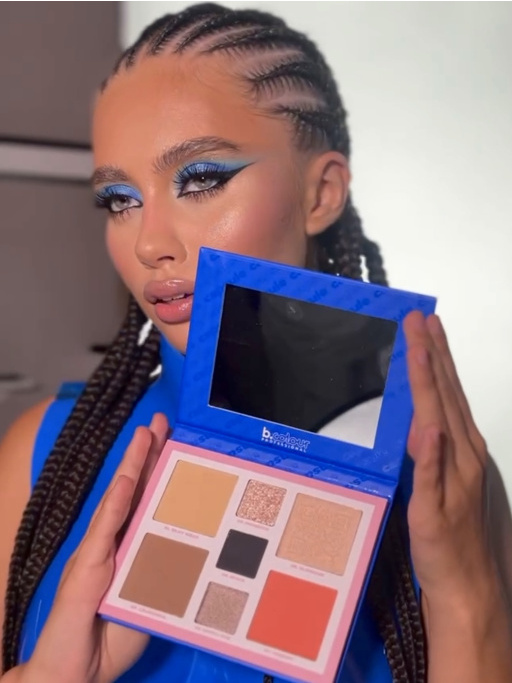 Палетка для лица и глаз контурирующая 01, B.COLOUR PROFESSIONAL