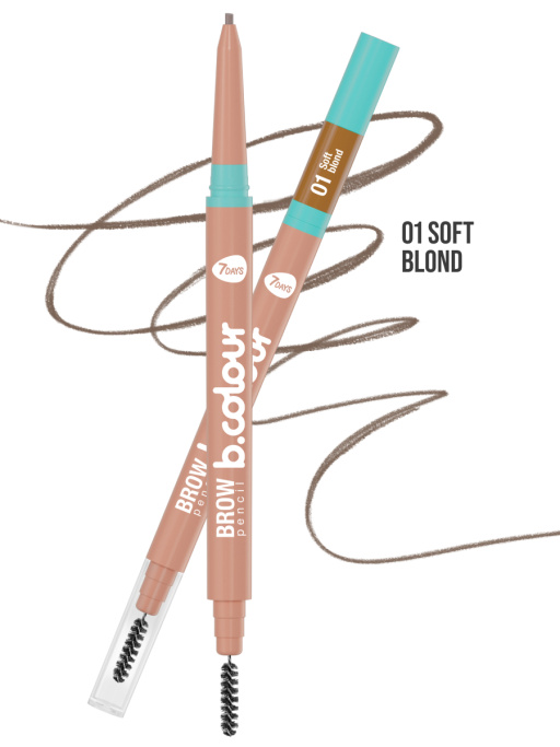 Автоматический Карандаш для бровей 01 Soft Blond