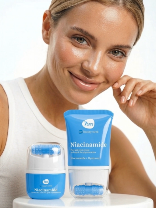 Крем для лица матирующий с Ниацинамидом 10%, массажер 2в1, 80 мл