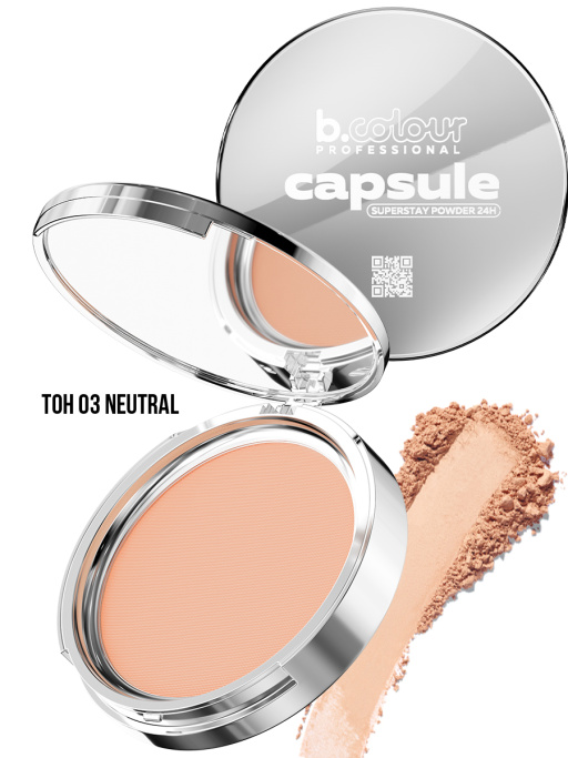 Пудра для лица матирующая 03, B.COLOUR PROFESSIONAL