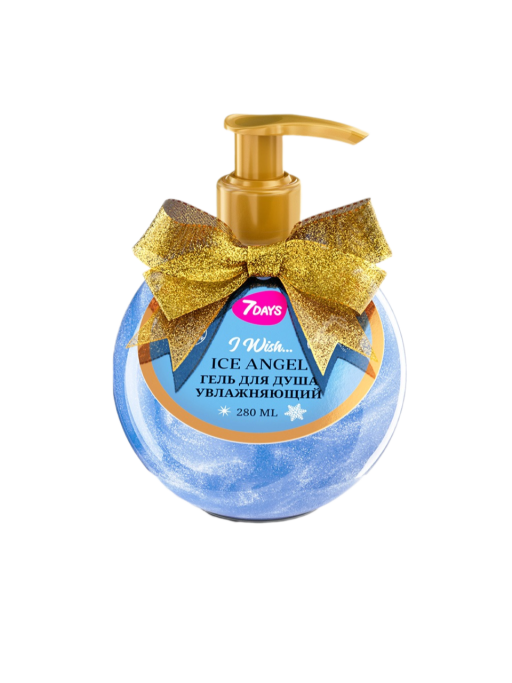 Гель для душа женский, увлажняющий 7DAYS ICE ANGEL