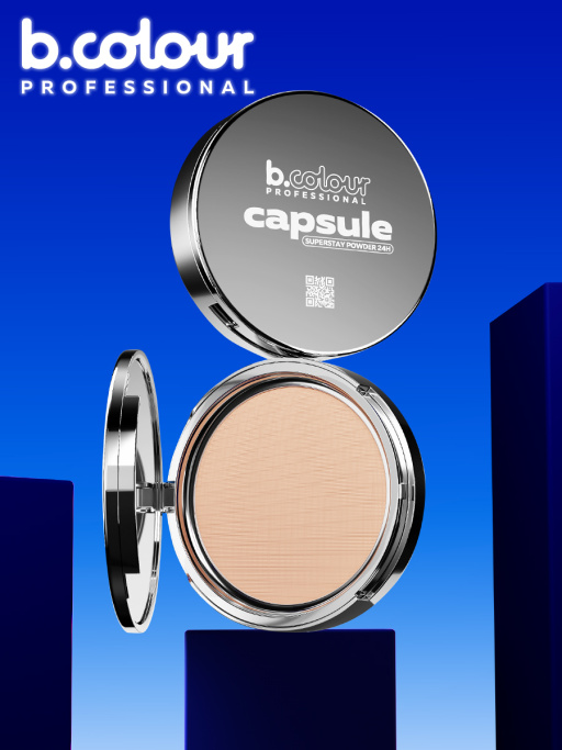 Пудра для лица матирующая 01, B.COLOUR PROFESSIONAL