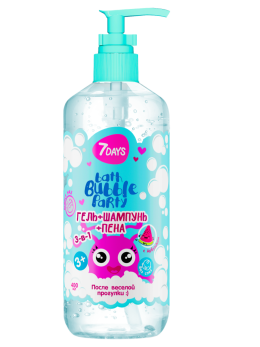Детский шампунь гель для душа и пена 400ML Детский шампунь гель для душа и пена 400ML