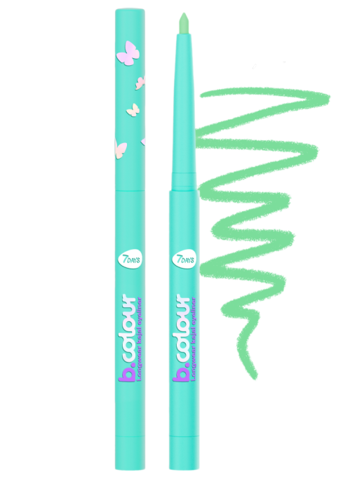 Карандаш для глаз каял водостойкий автоматический / 02 MINT