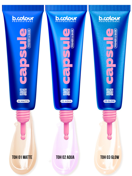 База под макияж придающая сияние / 03 Glow, B.COLOUR PROFESSIONAL CAPSULE