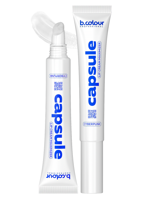 Блеск для губ прозрачный для увеличения объема