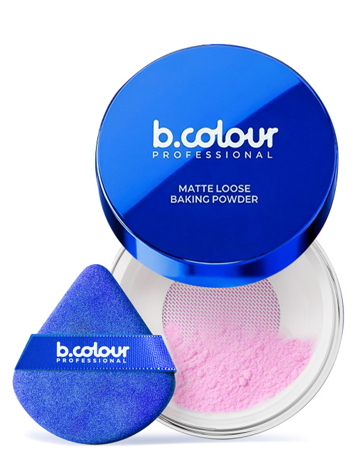 Пудра для лица матирующая рассыпчатая белая 03 Rose