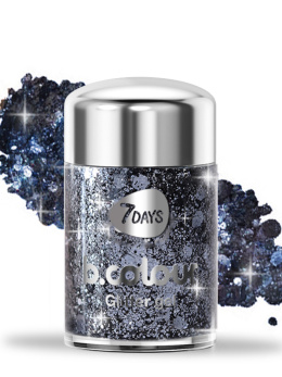 Глиттер для лица, волос и тела mini Dark Side / 03 GHOST BRIDE