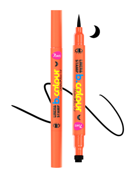 Подводка для глаз + штамп 2в1 / 03 DUSKY MOON