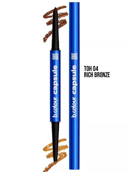 Карандаш для глаз каял 2в1 04, B.COLOUR PROFESSIONAL