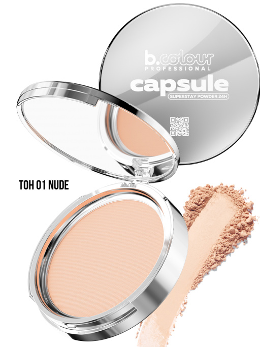 Пудра для лица матирующая 01, B.COLOUR PROFESSIONAL