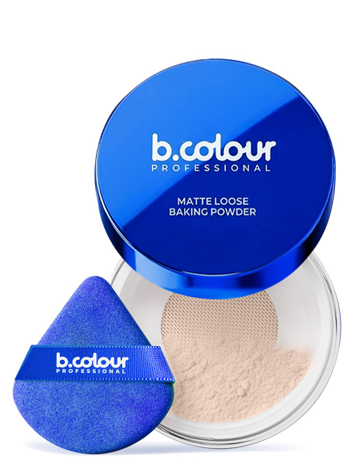 Пудра для лица матирующая персиковая GLOW BAKE тон 02 Peach