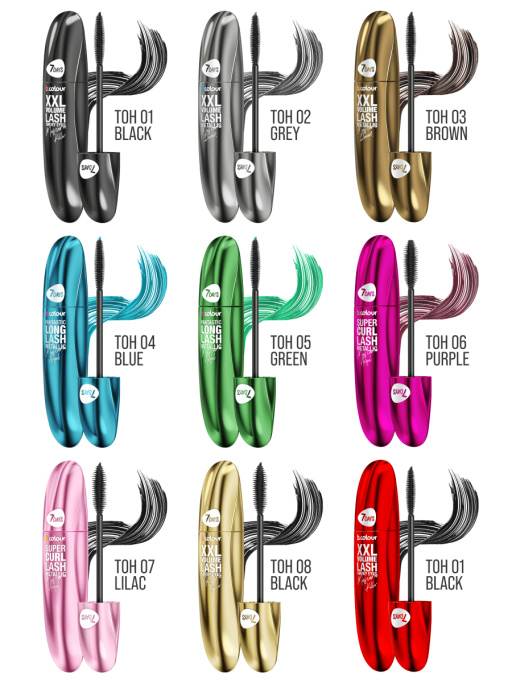 Тушь для ресниц, удлиняющая коричневая / 03 BROWN