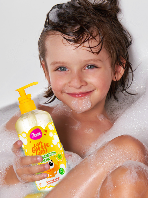 Детский шампунь для волос детей мальчиков девочек 400ML