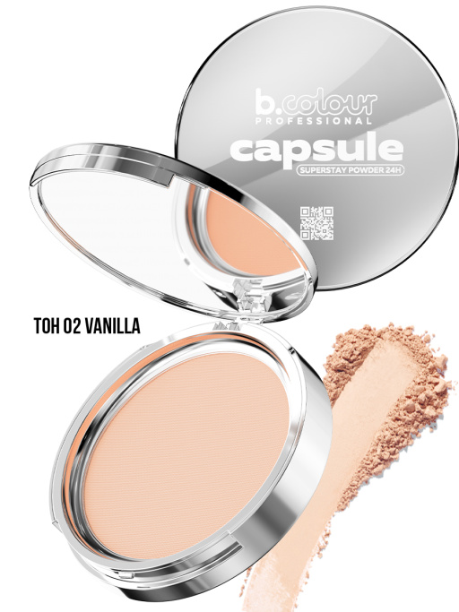 Пудра для лица матирующая 02, B.COLOUR PROFESSIONAL