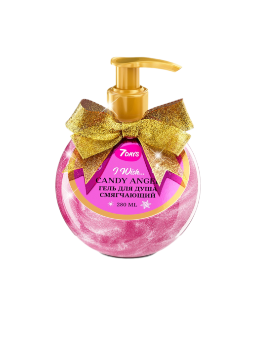 Гель для душа женский, смягчающий 7DAYS CANDY ANGEL
