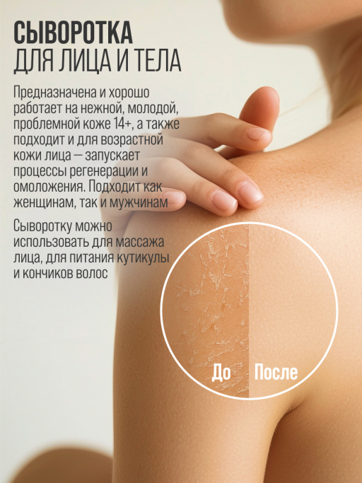 Сыворотка для лица увлажняющая GREEN POWER VITAMIN E 2%