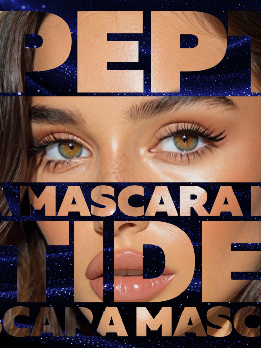 Тушь для ресниц сыворотка с пептидами, термотушь, укрепление и рост / ULTRA BLACK, B.COLOUR PROFESSIONAL 