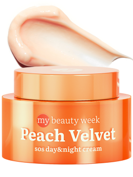 Крем для лица питательный антивозрастной с пантенолом PEACH VELVET