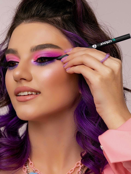 Карандаш для глаз каял водостойкий автоматический лайнер / 07 BLACK