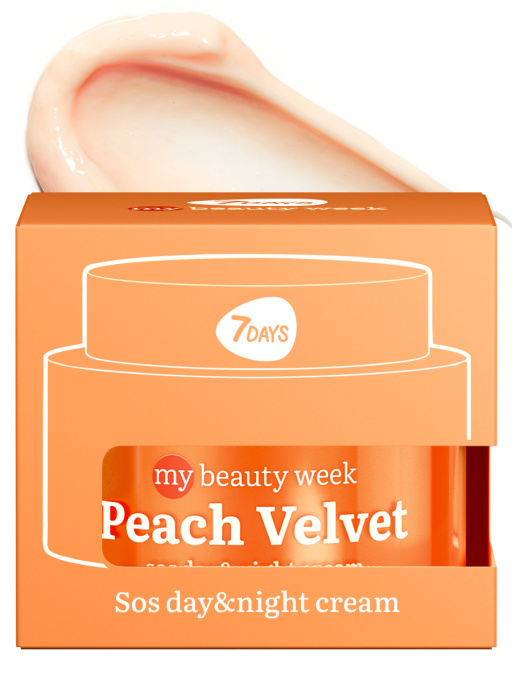 Крем для лица питательный антивозрастной с пантенолом PEACH VELVET