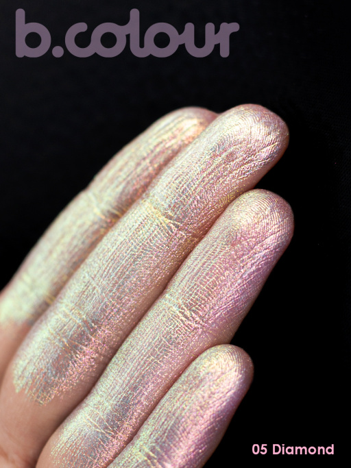 Тени для век жидкие блестящие хамелеон / 05 DIAMOND