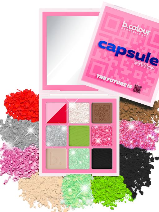 Тени для век, палетка 04 Tomorrowland, B.COLOUR PROFESSIONAL CAPSULE