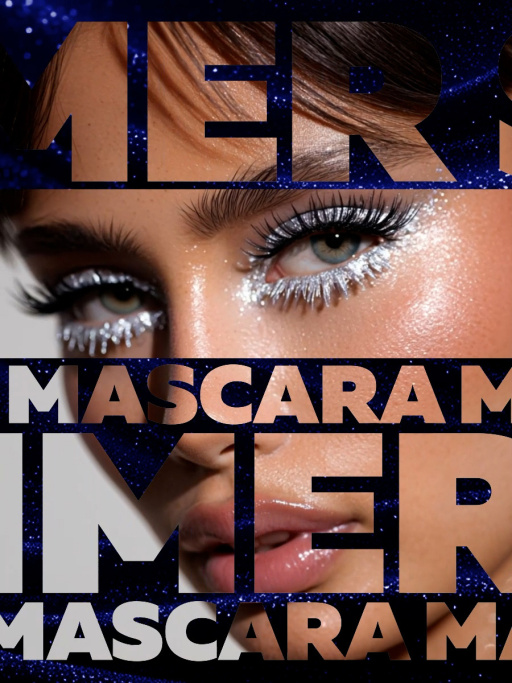 Тушь для ресниц с шиммером / BRIGHT DIAMOND, B.COLOUR PROFESSIONAL 