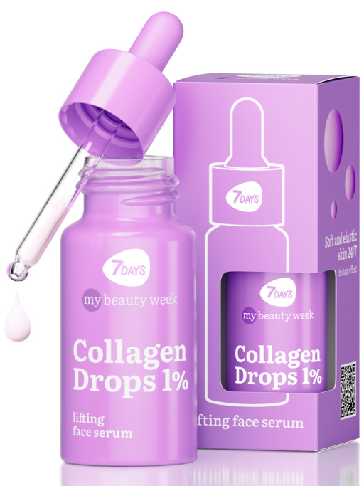 Сыворотка для лица увлажняющая COLLAGEN DROPS 1%