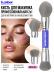 Кисть для макияжа лица профессиональные 01 Синяя B.COLOUR PROFESSIONAL