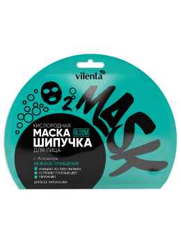 Маска шипучка для лица тканевая пузырьковая Нежное очищение Маска шипучка для лица тканевая пузырьковая Нежное очищение