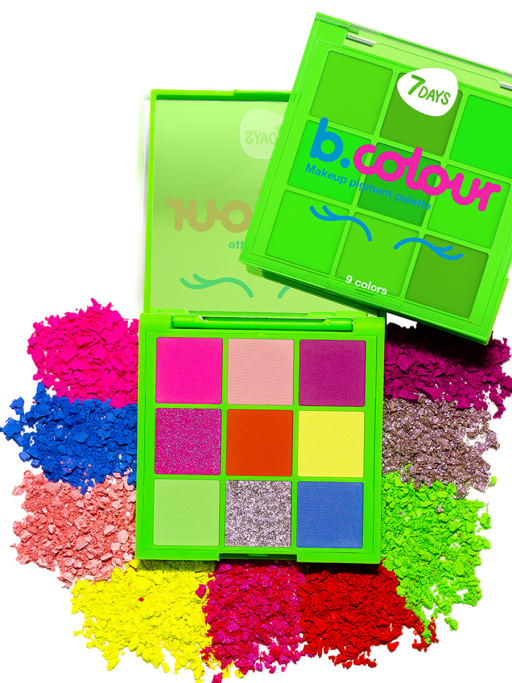 Палетка пигментов для макияжа UVglow / 02 MAGIC