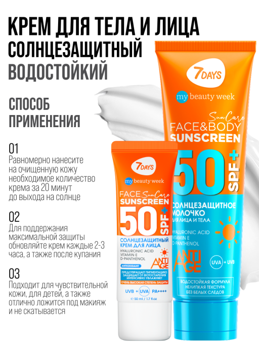Sun care discount