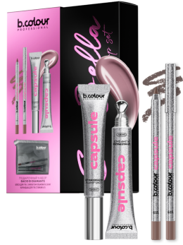 Набор косметики, блеск для губ, карандаш для губ BACIO DI DIAMANTE