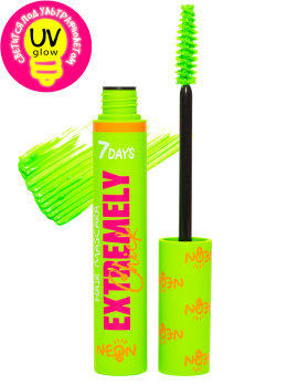 Светящаяся тушь для волос UVglow Neon / 604 Club