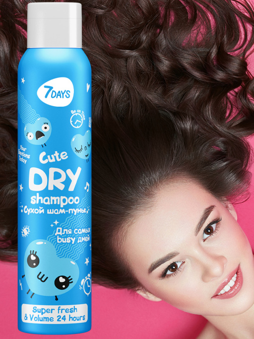 Шампунь сухой, расческа для волос, набор против жирного блеска