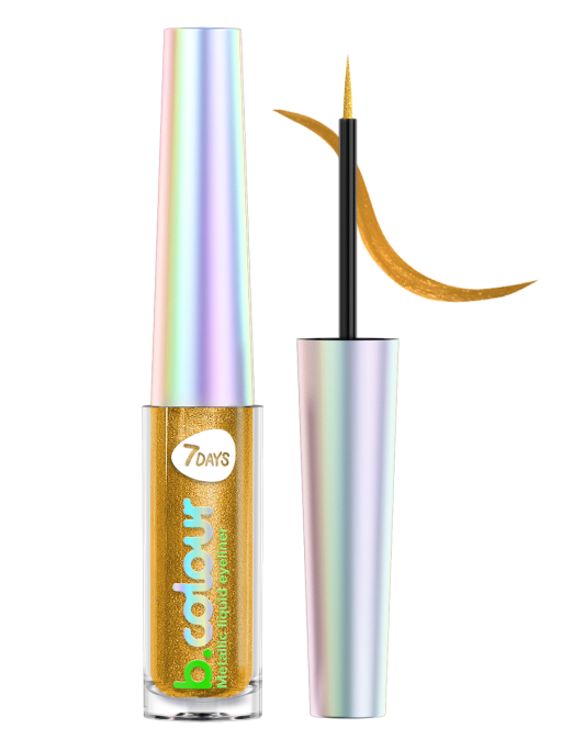 Подводка для глаз жидкая с эффектом металлик / 07 GOLD