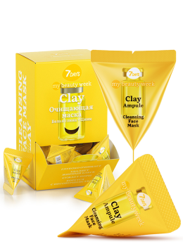 Маска для лица очищающая CLAY 25 шт.