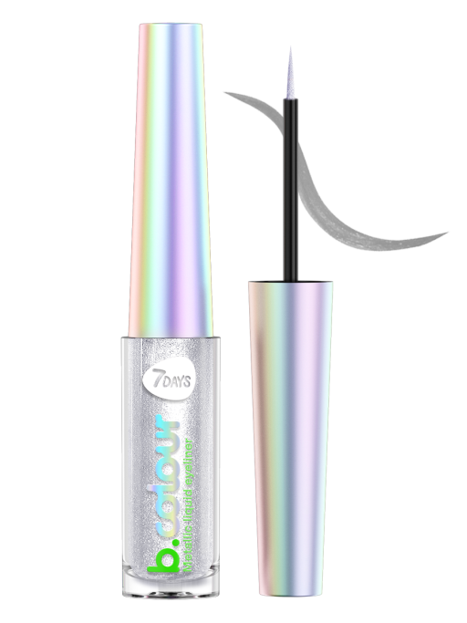 Подводка для глаз жидкая с эффектом металлик / 06 SILVER